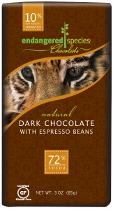 Endangered Species Chocolate Tiger Bar