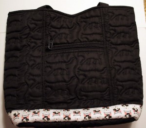 The Tiniest Tiger Bucket Tote with Gracey Trim