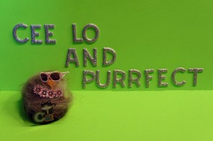 Cee Lo and Purrfect Fur Creature 