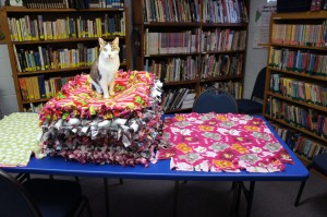 Flat Gracey with Pennies for Pets Blankets