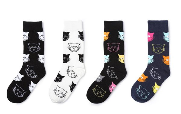 Cat Crew Socks Triple T Studios