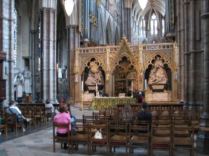 Gracey at Westminster Abbey