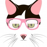 The Tiniest Tiger logo with glasses
