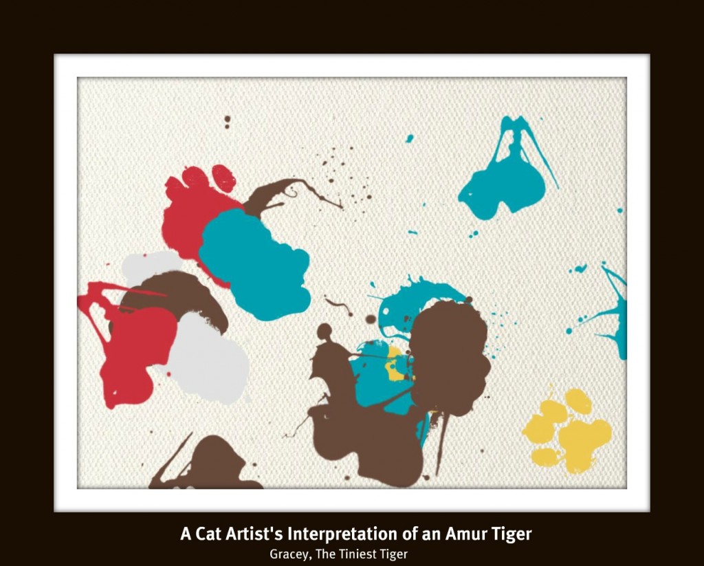 Gracey, The Tiniest Tiger's Painting