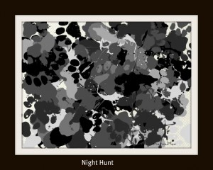 Night Hunt painting by The Tiniest Tiger