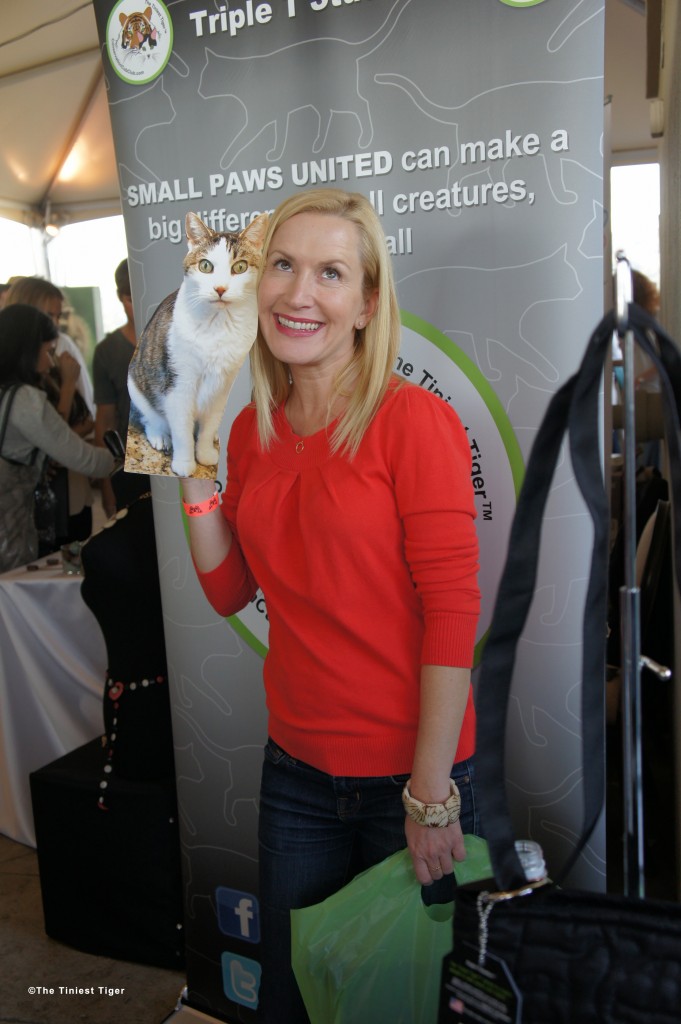 Angela Kinsey with Flat Gracey