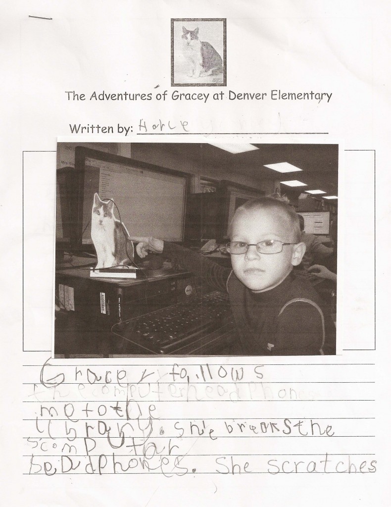 Advenutres of Gracey at Denver Elementary by Harley