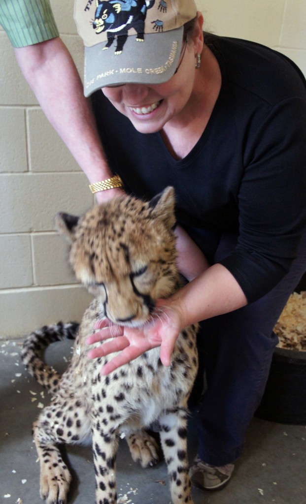 Joanne and Savannah Cheetah 