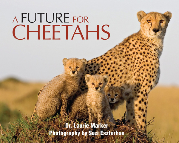 A Future For Cheetahs.  Signed By Dr. Laurie Marker Giveaway!