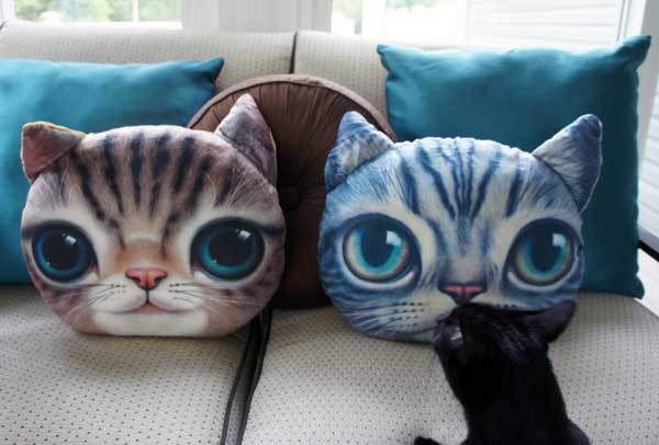 Cuddly Cat Pillow
