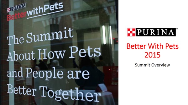 Better With Pets Summit