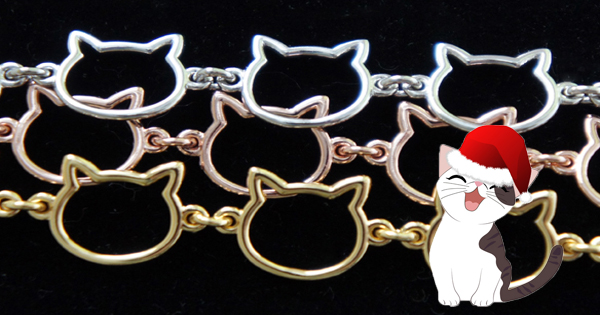Cat Chain Link Necklace Giveaway