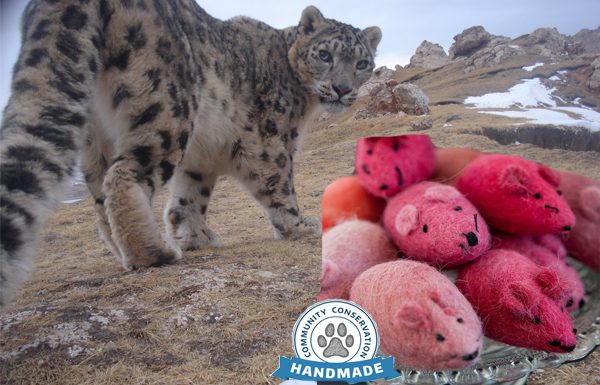 Felted Mice from Snow Leopard Trust help save Snow leopards