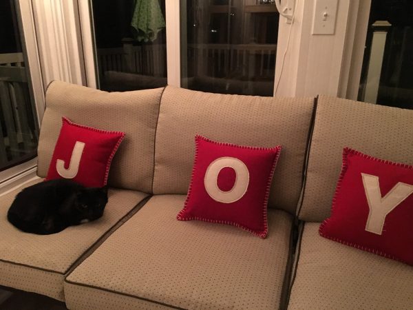 Mercy with the Joy pillows