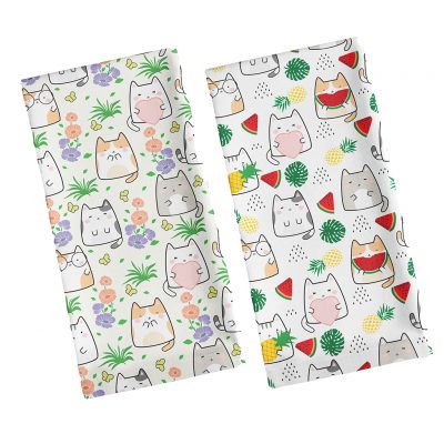 Spring and Summer Cat Tea Towel Giveaway