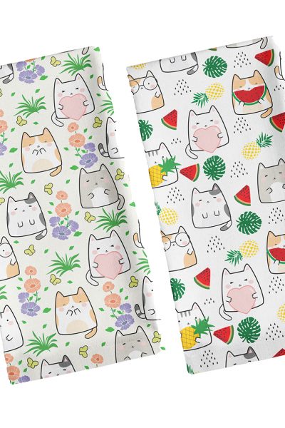 Cat Tea Towels