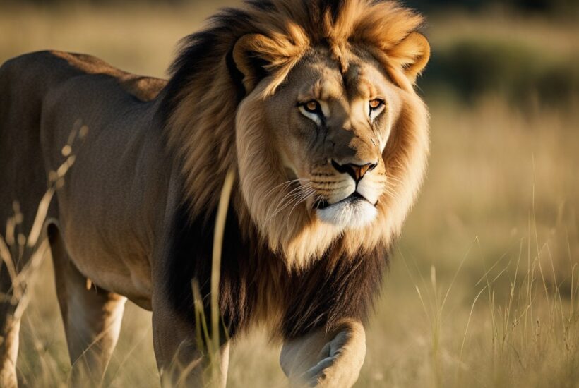 African Lion Hunting