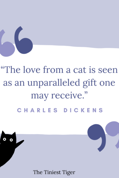 Cat Quote. Charles Dickens