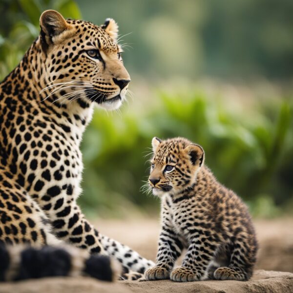 Do leopards inherit their patterns