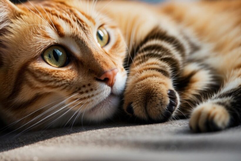 Cat love bites and what they mean.