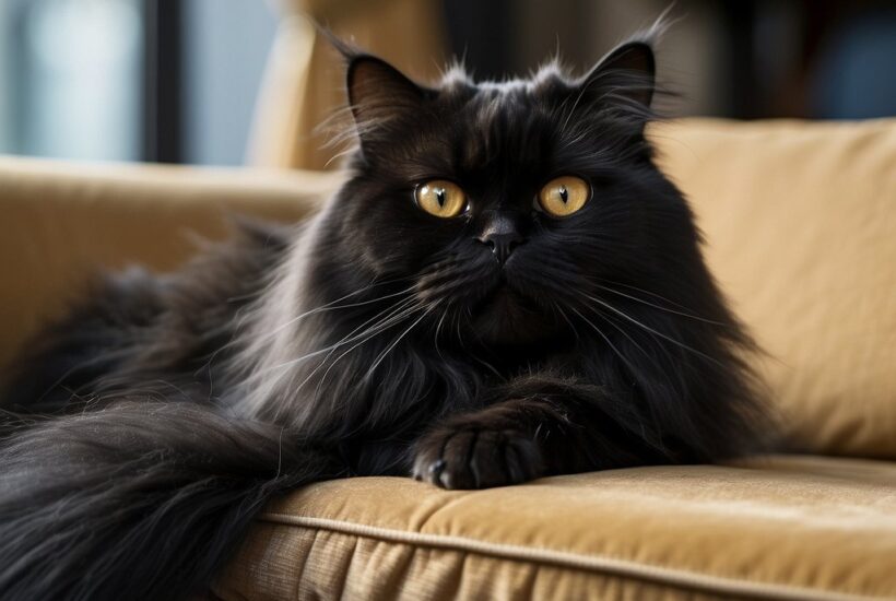 Black Persian Cat