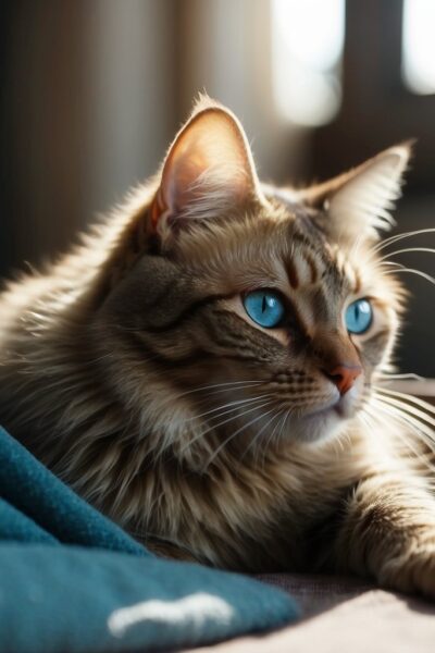 Name for a blue-eyed cat