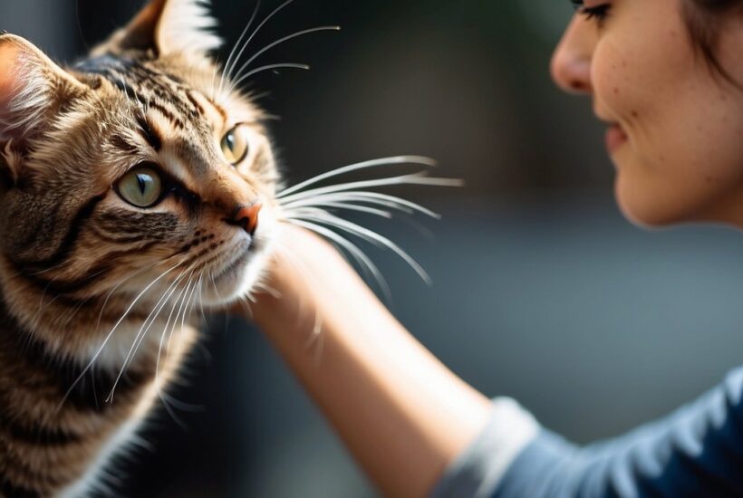 cat headbutting or headbunting