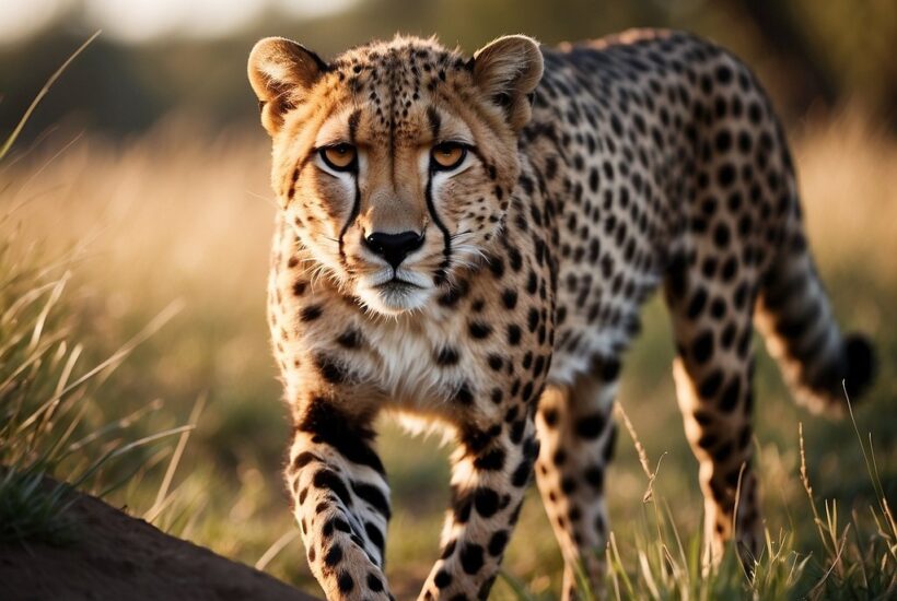 Cheetah anatomy