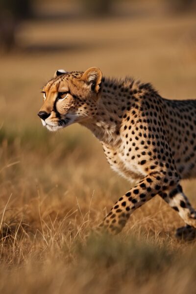 Cheetahs Hunt During Day