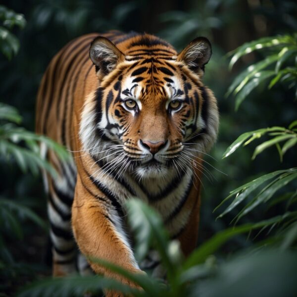  tiger in jungle
