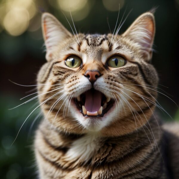 Cats meow more at men