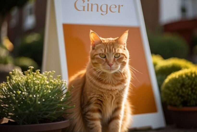 Ginger cat. Cats with orange coats.