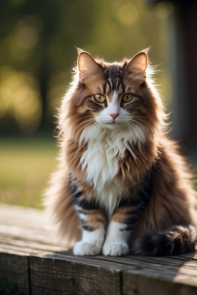 LaPerm Cat. Cats with curly coats