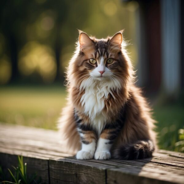 LaPerm Cat. Cats with curly coats