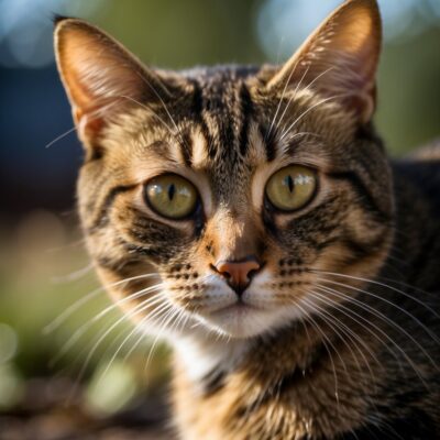 Torbie Cat:  Blend of Tortoiseshell and Tabby