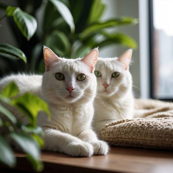 White cats