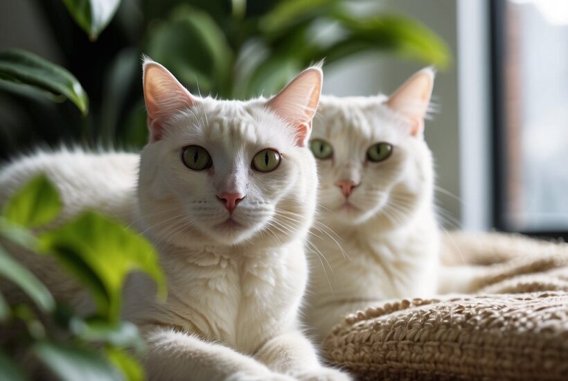 White cats