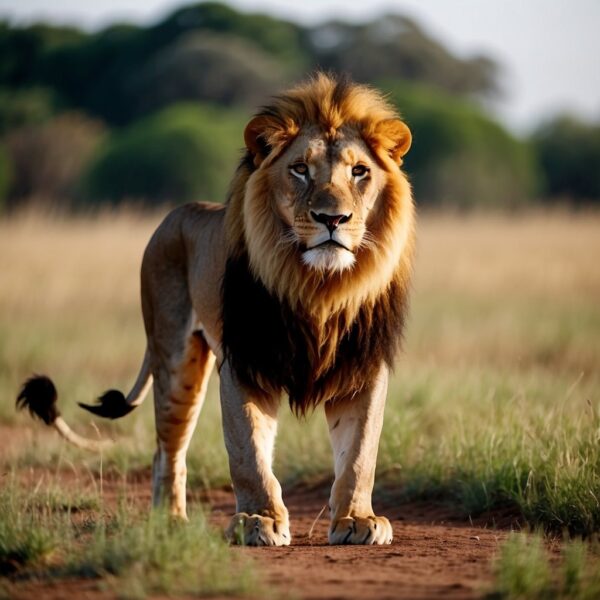 handsome African Lion