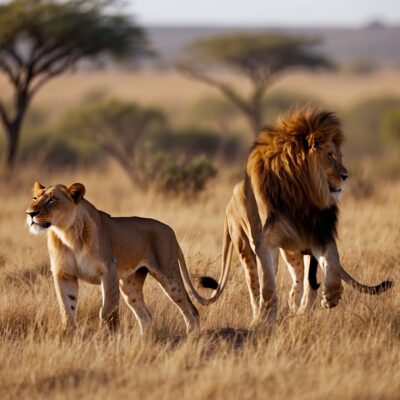 African Lions Social Aging