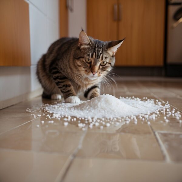 Worry for salt toxicity from high sodium in cat diet