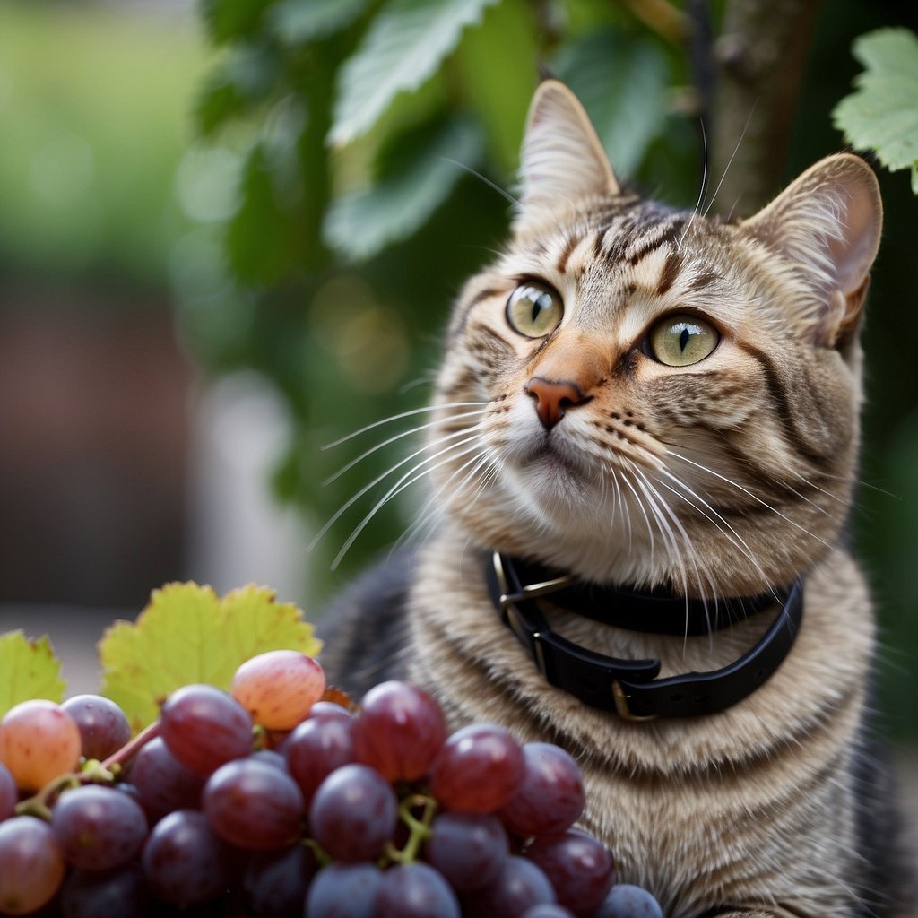 Are grapes clearance okay for cats