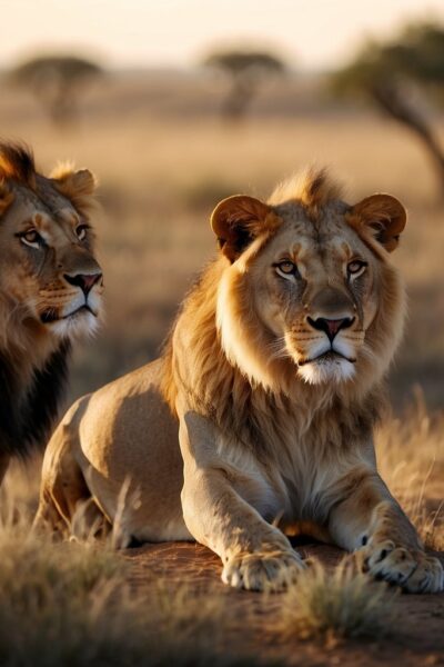 African lions