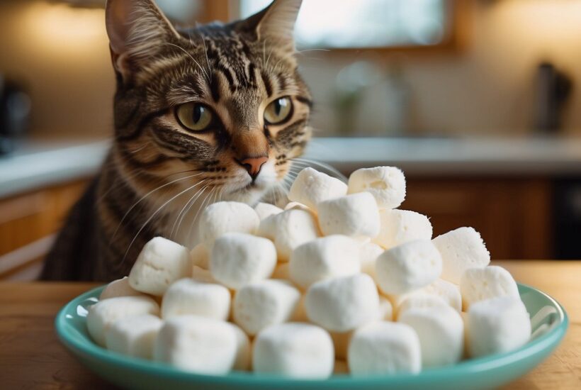 cats and marshmallows