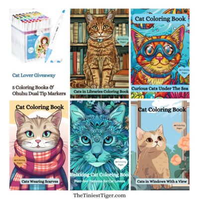 Coloring Books & Pencil Giveaway