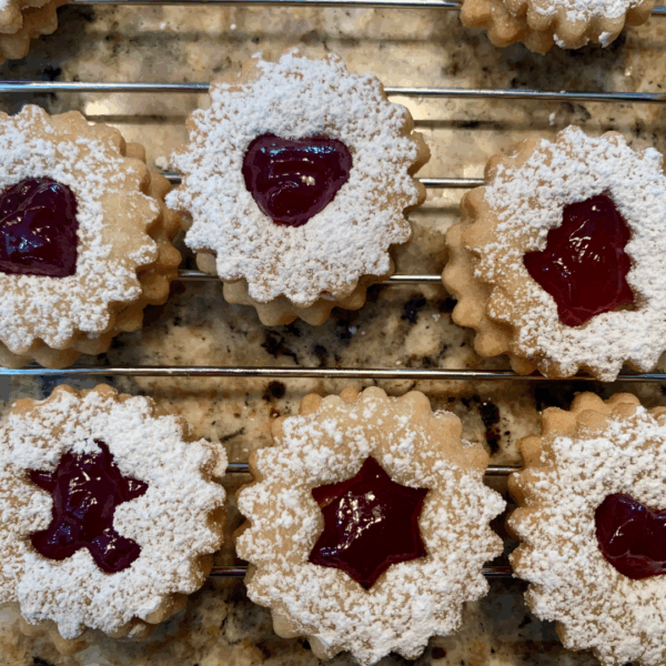 Baking cookies at The Tiniest Tiger house